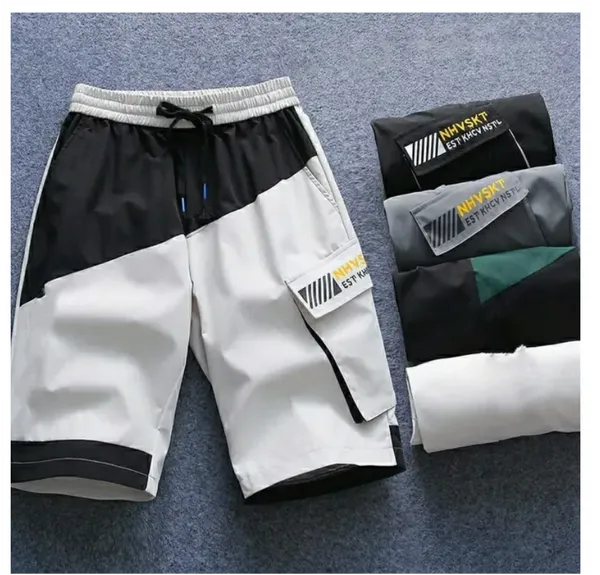 Summer Soft Wrinkle Lightweight Stylist Half Pant